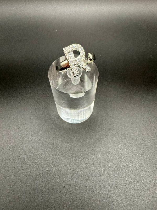 letter r big zilver