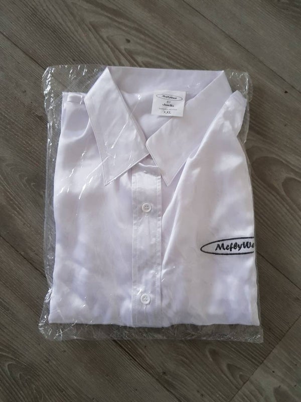 DartShirt WhiteSilver zwart logo