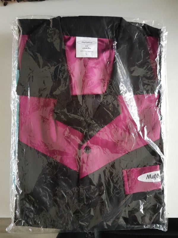 Dartshirt BordeauxRood/Zwart *Laatste* 