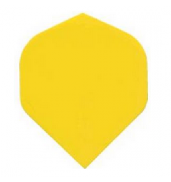 Poly Flights Geel Bedrukt 4 kanten tekst of logo