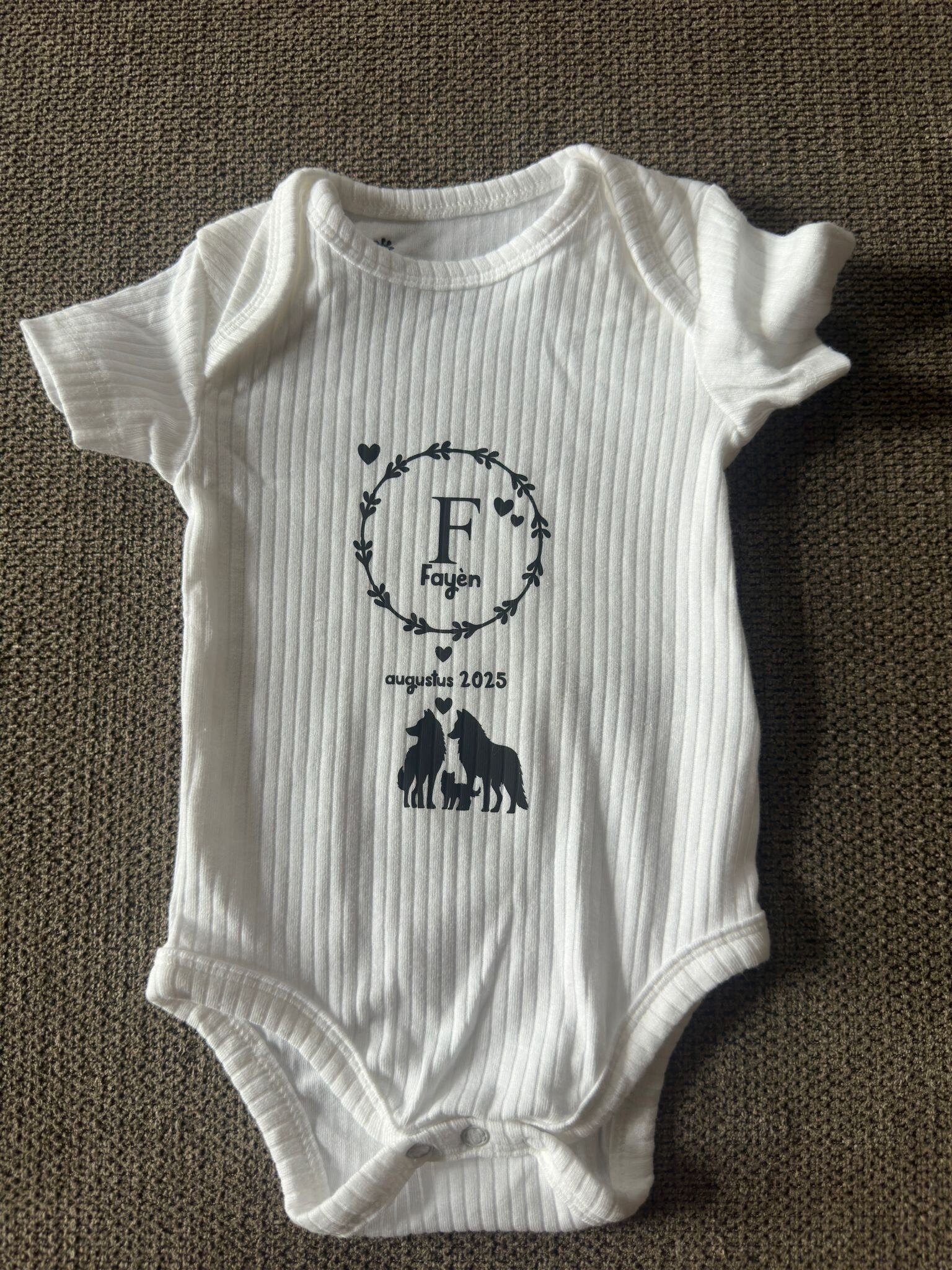 Gepersonaliseerd Rompertje met Naam | Origineel Babycadeau
