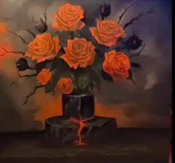 Roses de lave