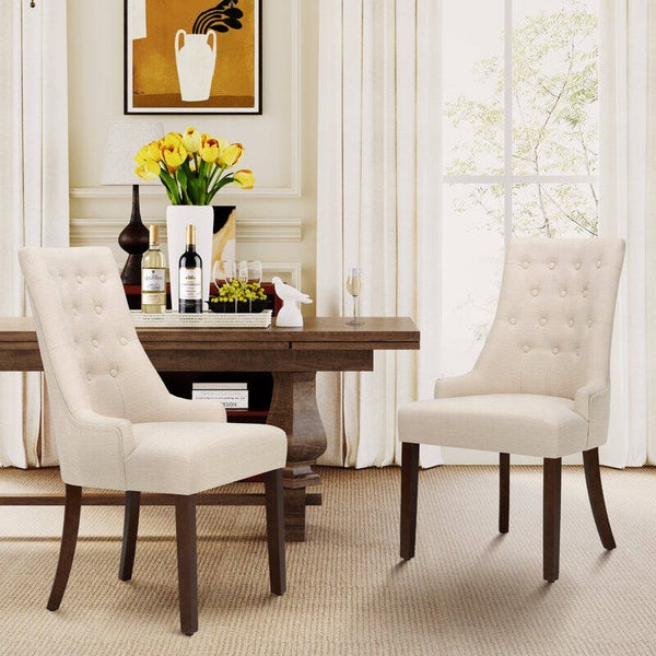 Aalbert Tufted Wing Back Parsons
