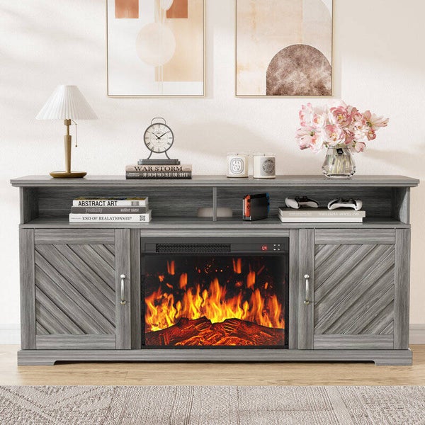 Aillie Farmhouse TV Stand