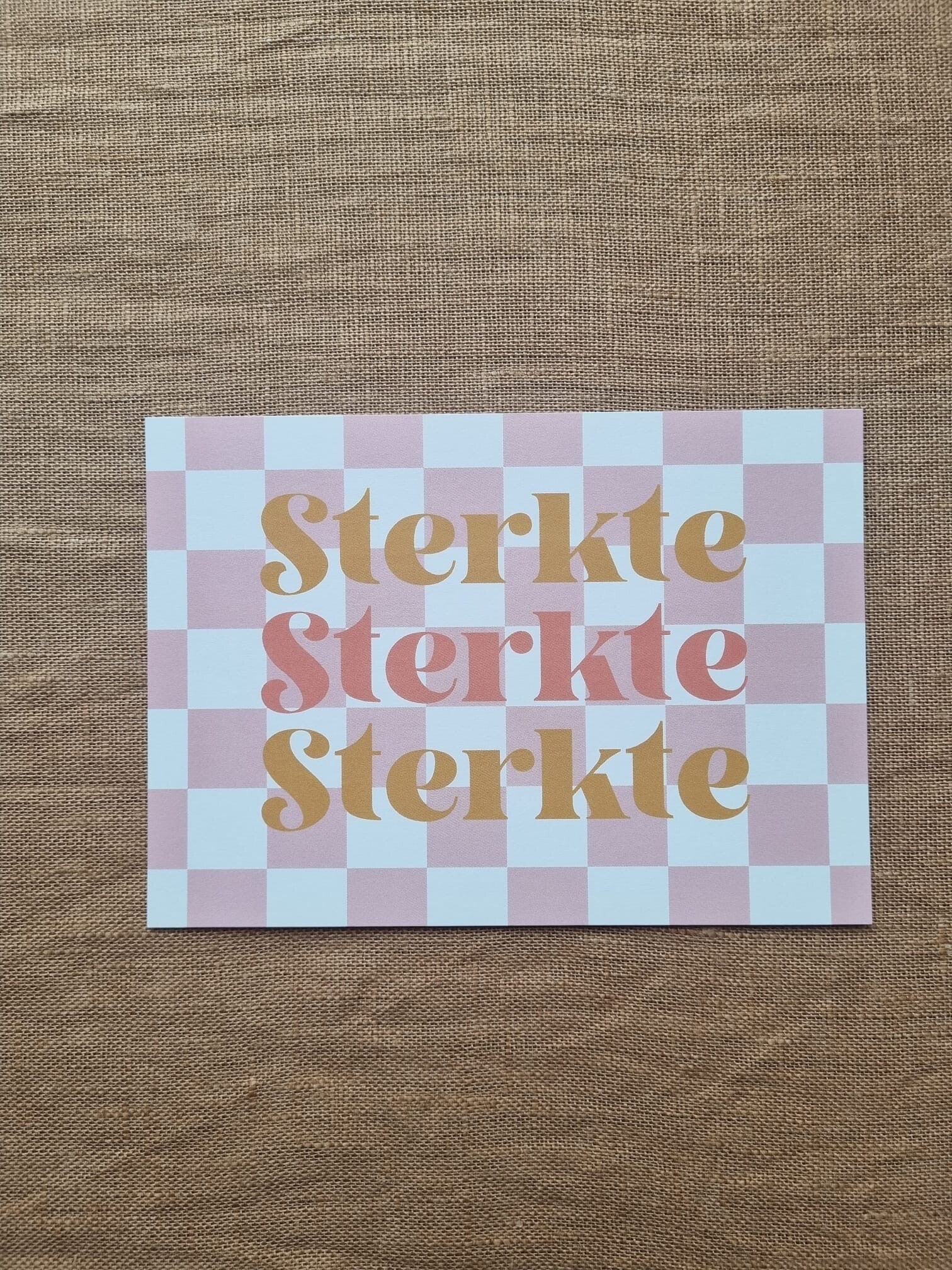 Kaart A6 - ‘Sterkte’