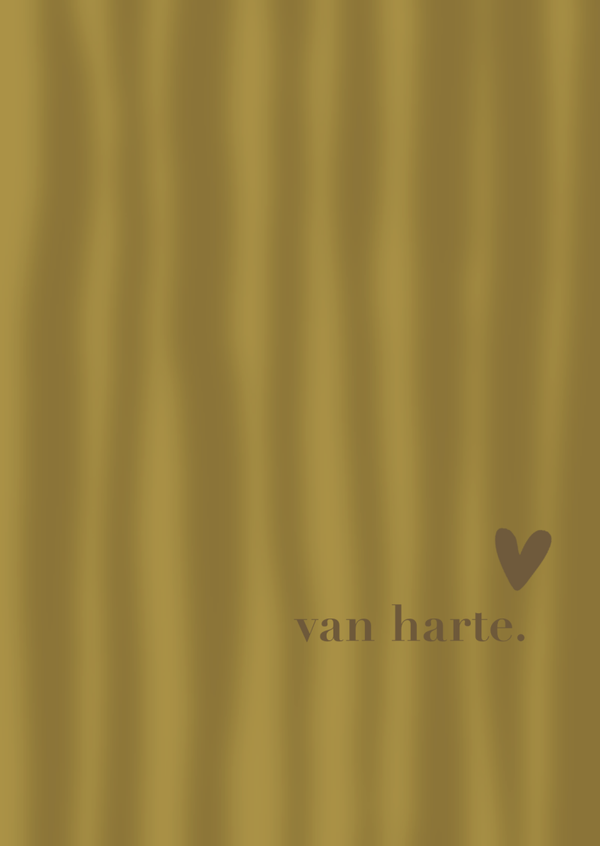 Kaart A6 - ‘Van Harte Groen’