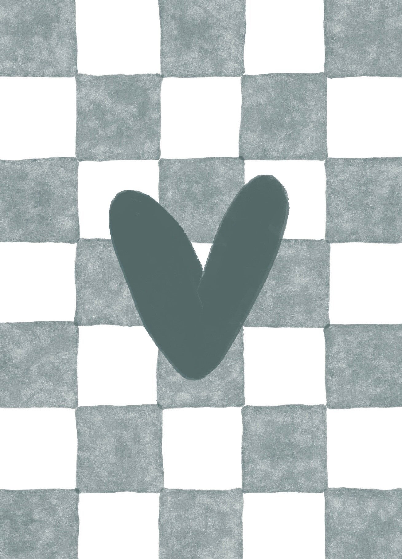 Kaart A6 - ‘Hartje blauw’