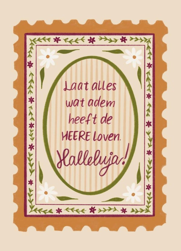 Kaart A6 - ‘Halleluja’