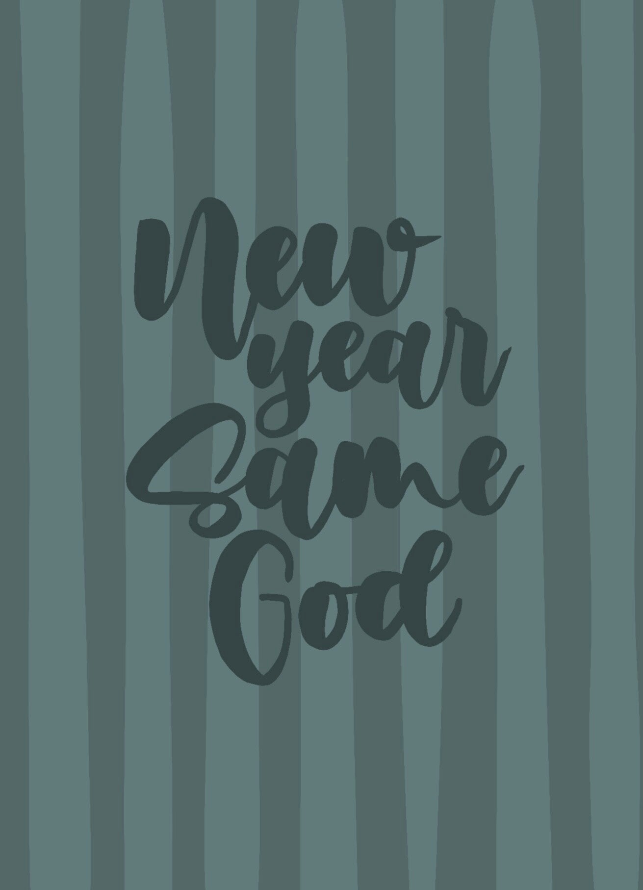 Kaart A6 - ‘Same God blauw’