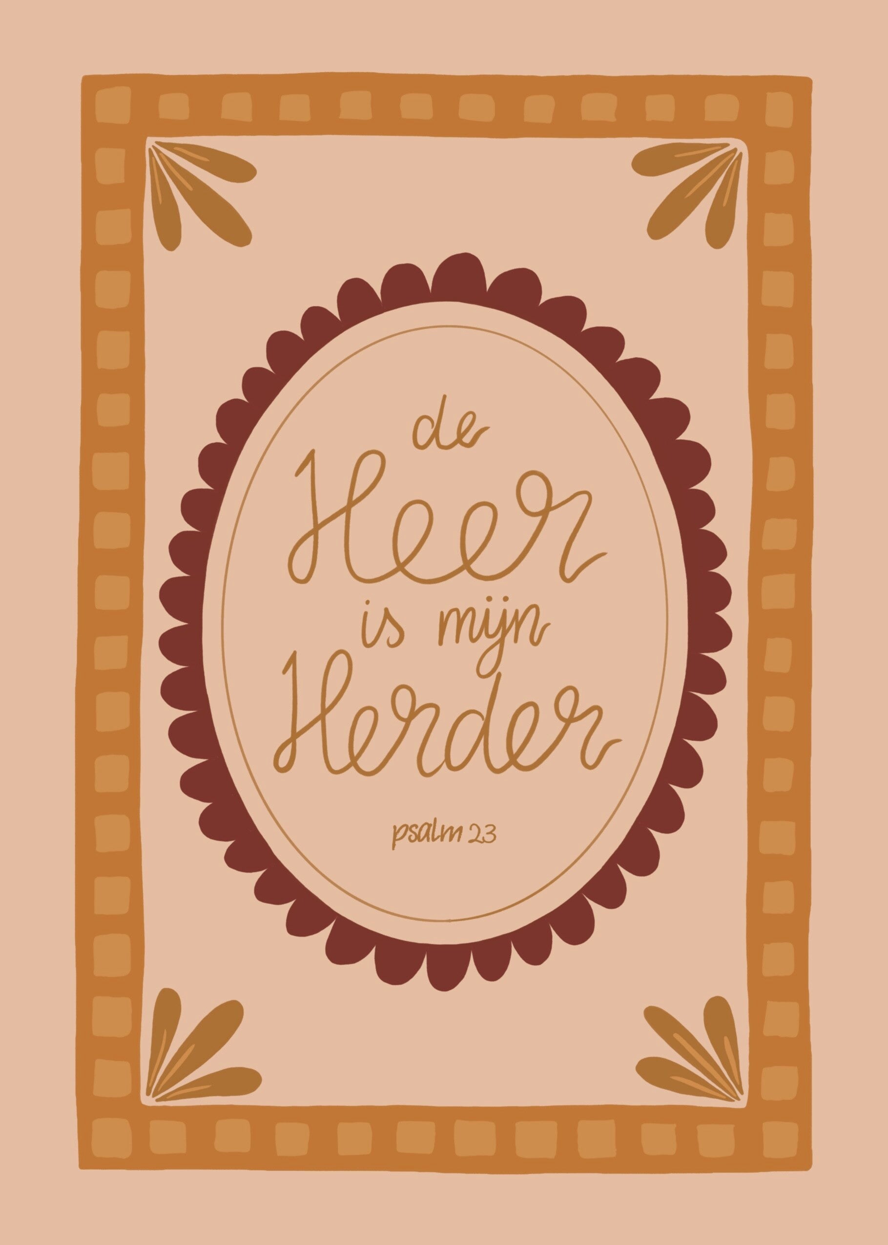 Poster A5 - ‘Mijn Herder’