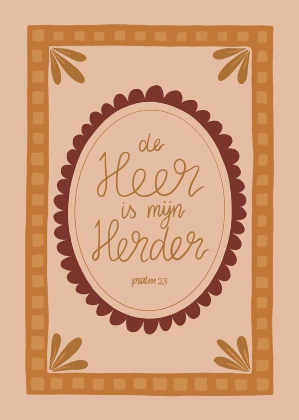 Poster A5 - ‘Mijn Herder’