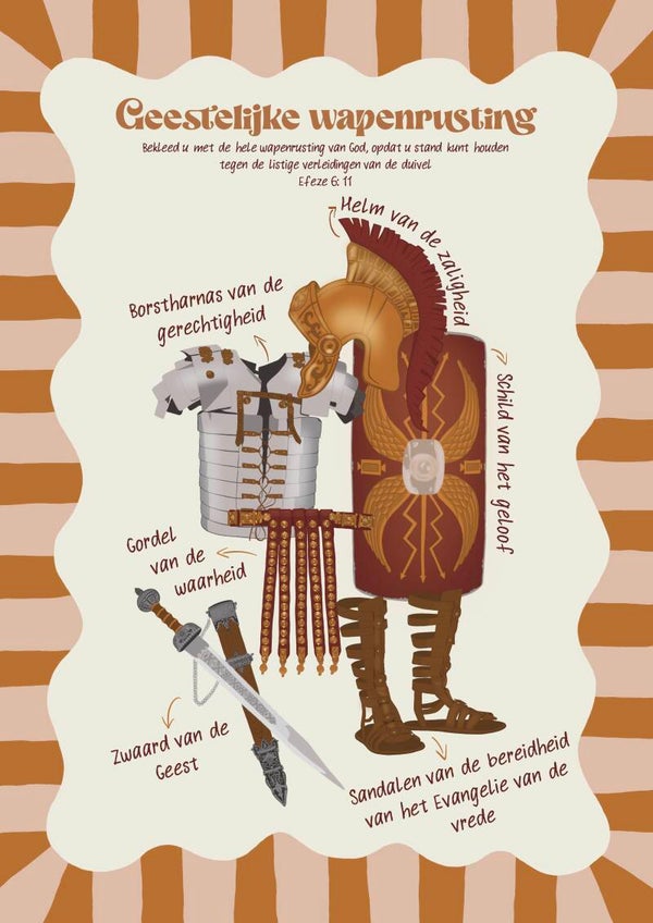 Poster A4 - ‘Geestelijke Wapenrusting’