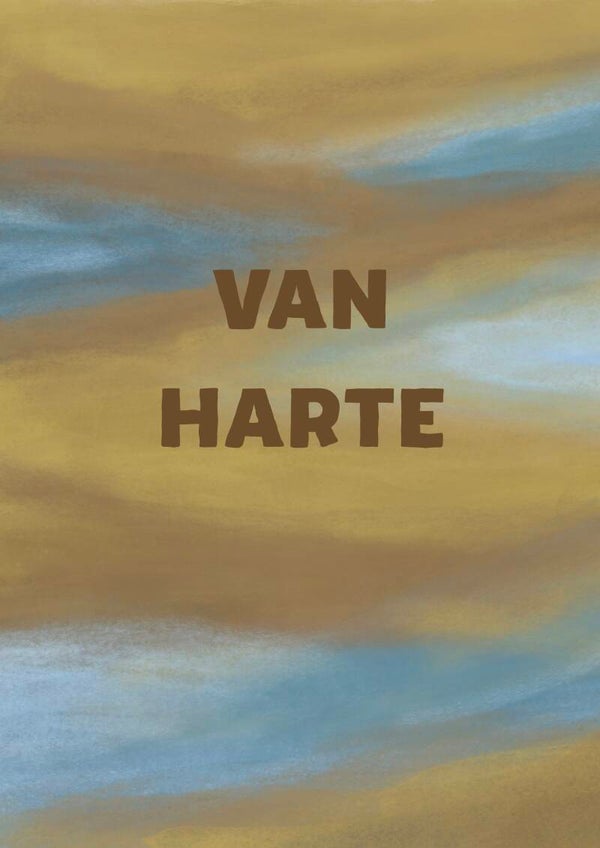 Kaart A6 - ‘Van Harte’