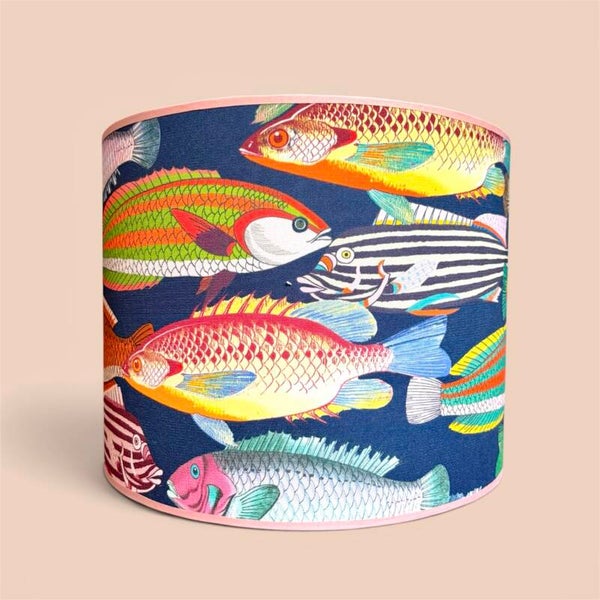 Lampenkap Funky Fin - blauw