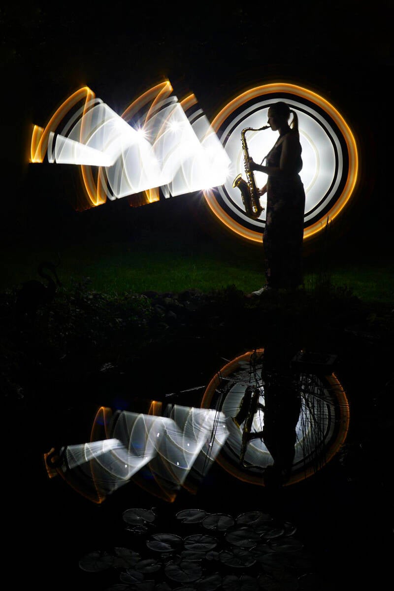 HI Lightpainting: Meike Kebeiks