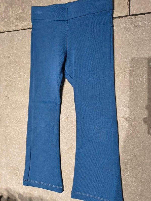 Blauwe broek met zakken