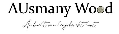AUsmanywood.nl | logo AUsmany Wood | productontwerp
