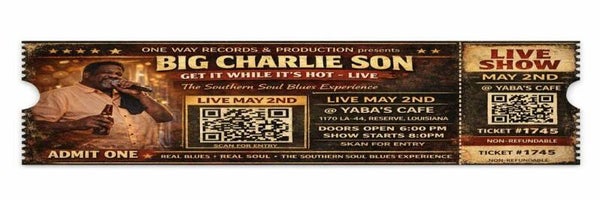 Big Charlie Son "get it while it's hot show"