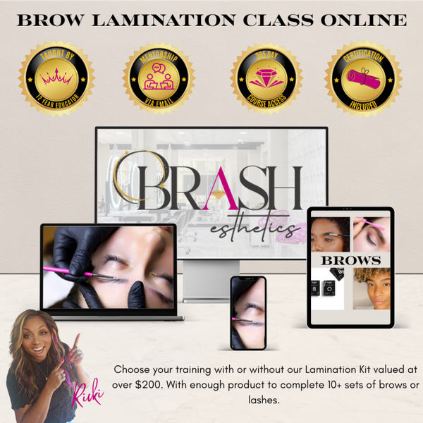 Brow Lamination Training Online