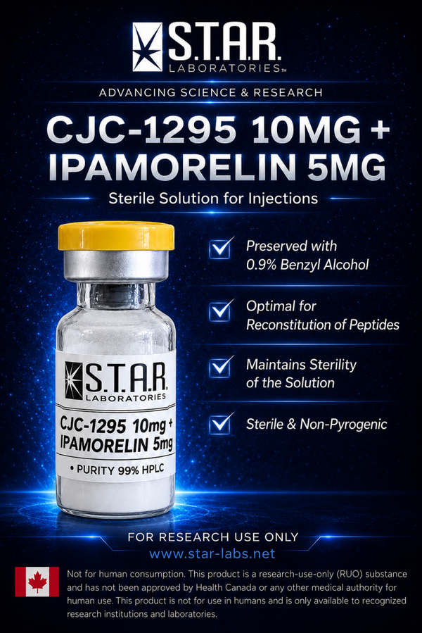 CJC-1295 10mg + IPAMORELIN 5mg