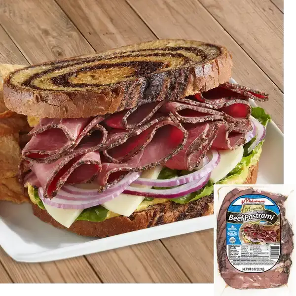 Halal Sliced Beef Pastrami