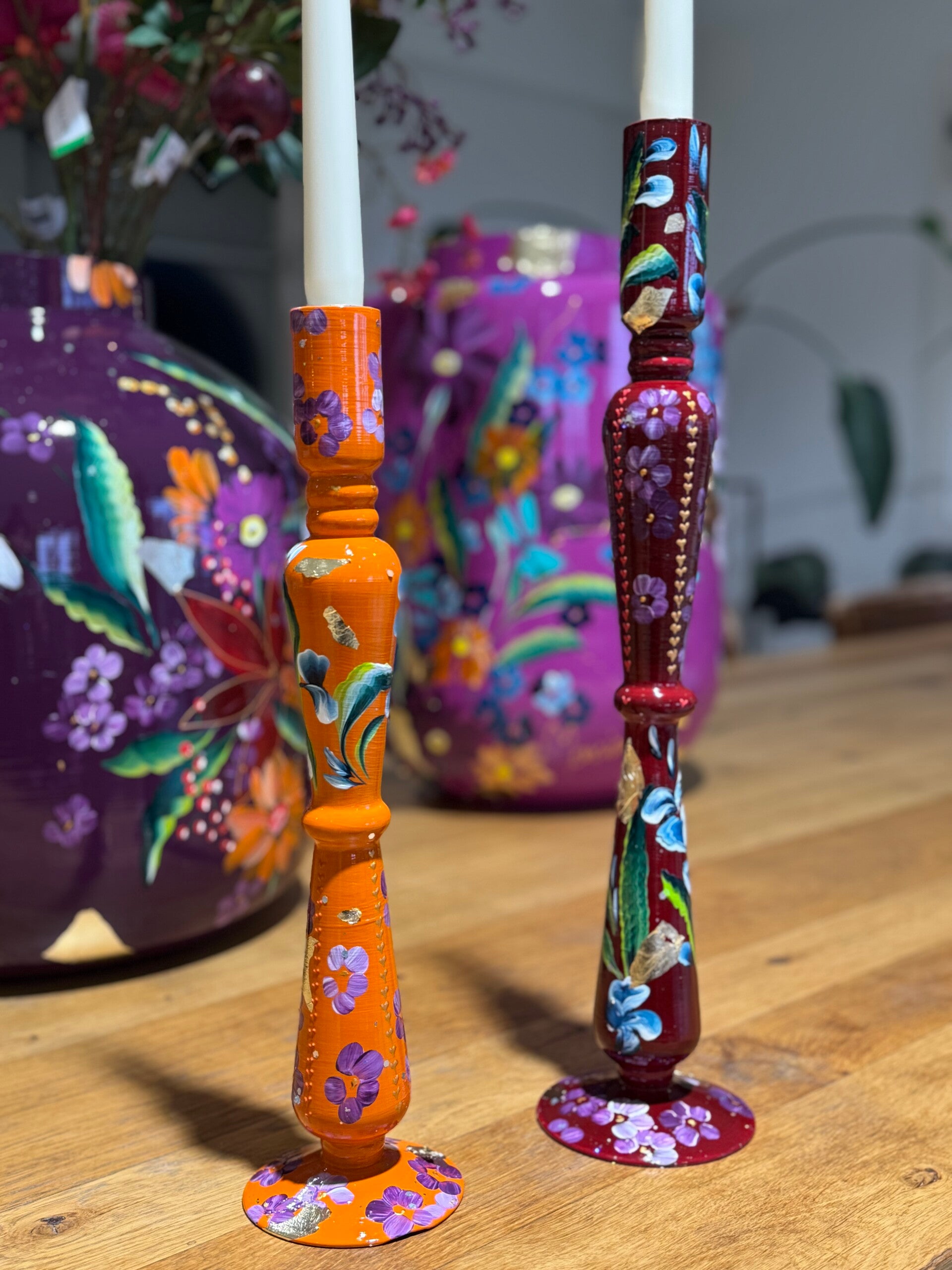 Kandelaren set van twee