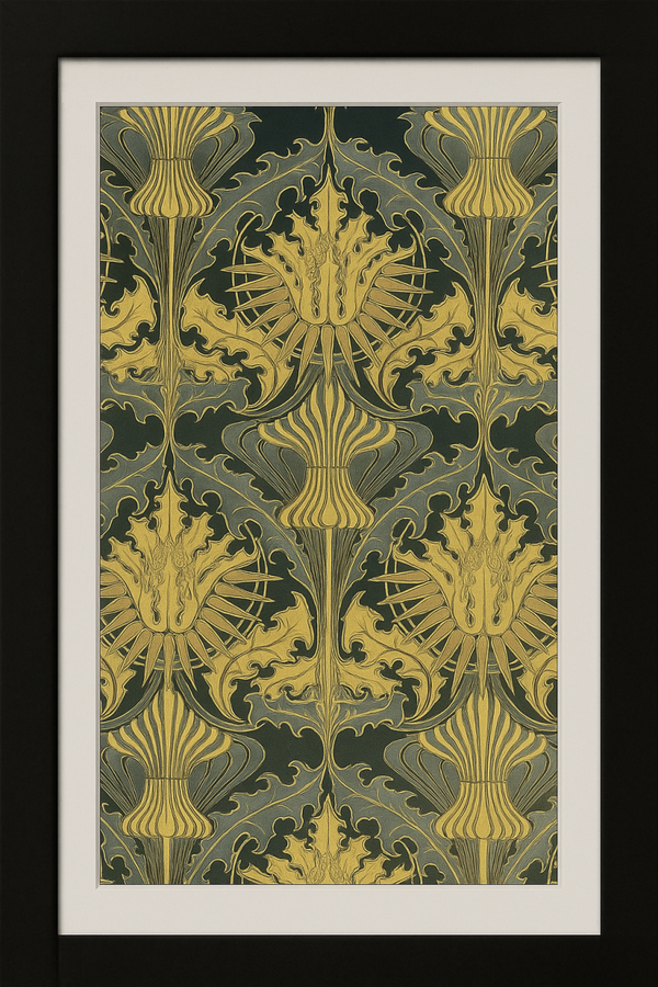 Jugendstil Collection - “Thistle and Tulip”