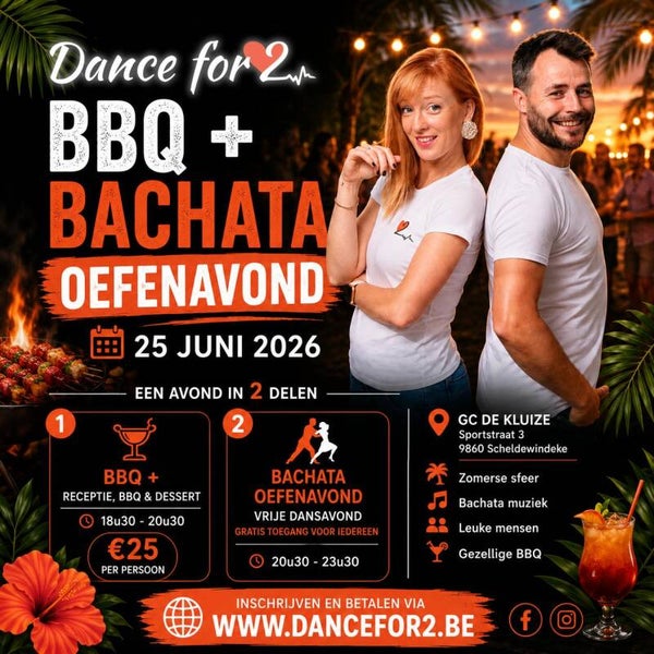 BBQ als afsluiter van het dansjaar!