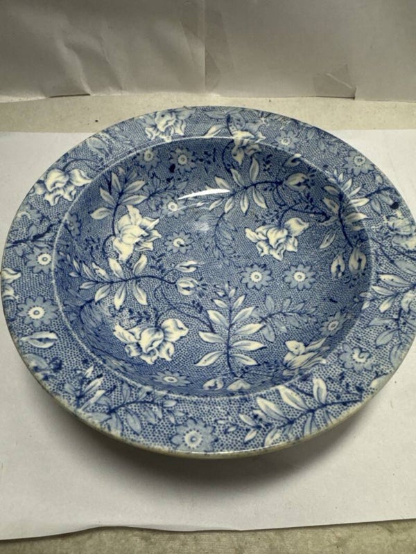 Vintage Royal Tudor Ware Blue White Transferware Bowls 16cm Set of 4