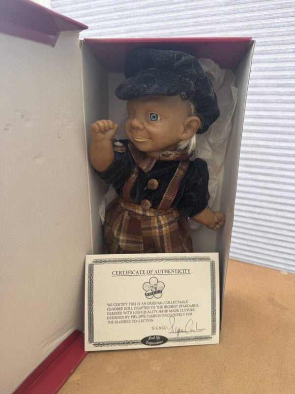 Vintage Gloobee Doll No 11 Boxed Certificate Philippe Cambon Restoration