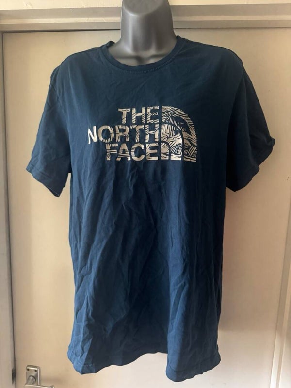 North Face Shirt Mens Medium Short Sleeve Lightweight Workout Crew Neck