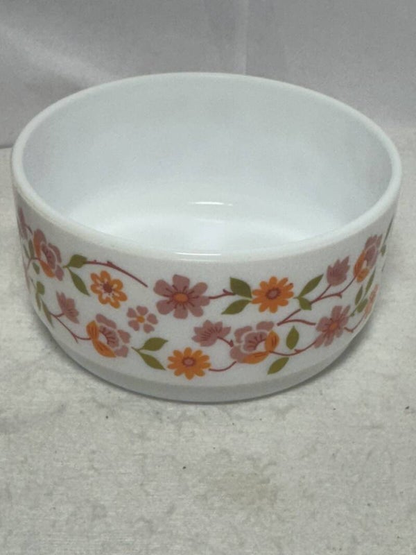 Vintage 1970s arcopal Scania Sugar Bowl Rare 10cm Diameter