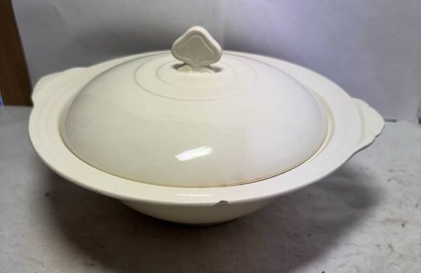Vintage New Hall Hanley Staffordshire Serving Dish With Lid