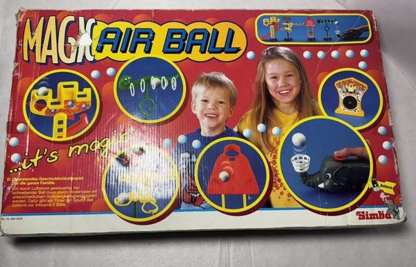 Vintage Rare 90s Simba Magic Air Ball Children’s Adult Game Damaged Box
