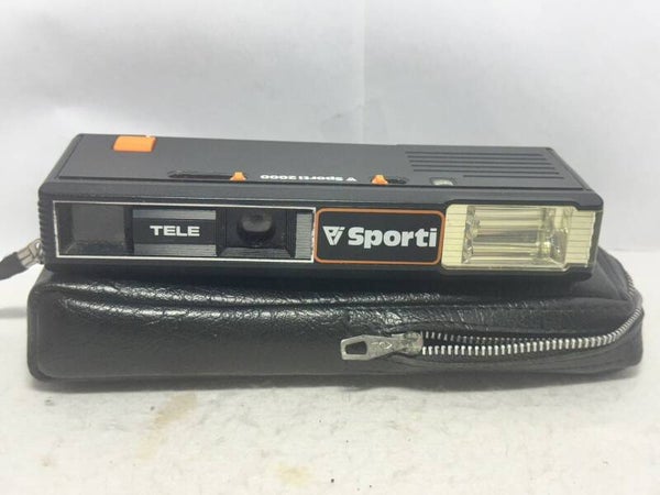 Vintage Plus Sporti2000 Camera With Leather Case Untested