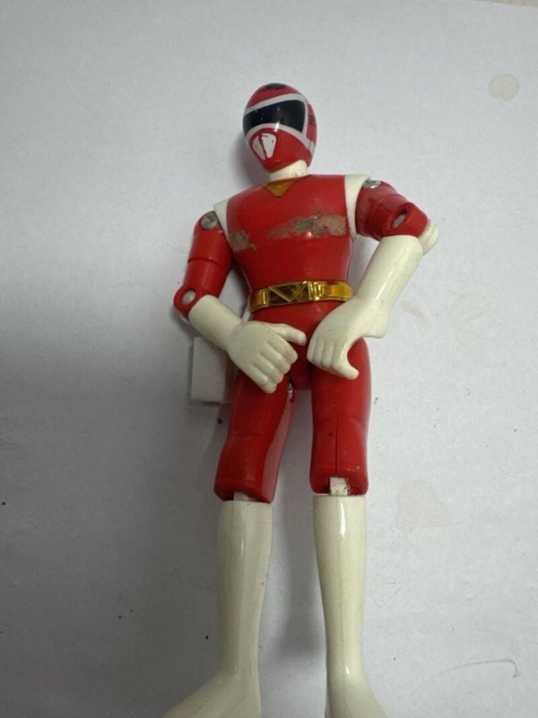 Vintage 1997 Bandai Mighty Morphin Power Rangers Red Ranger Figure