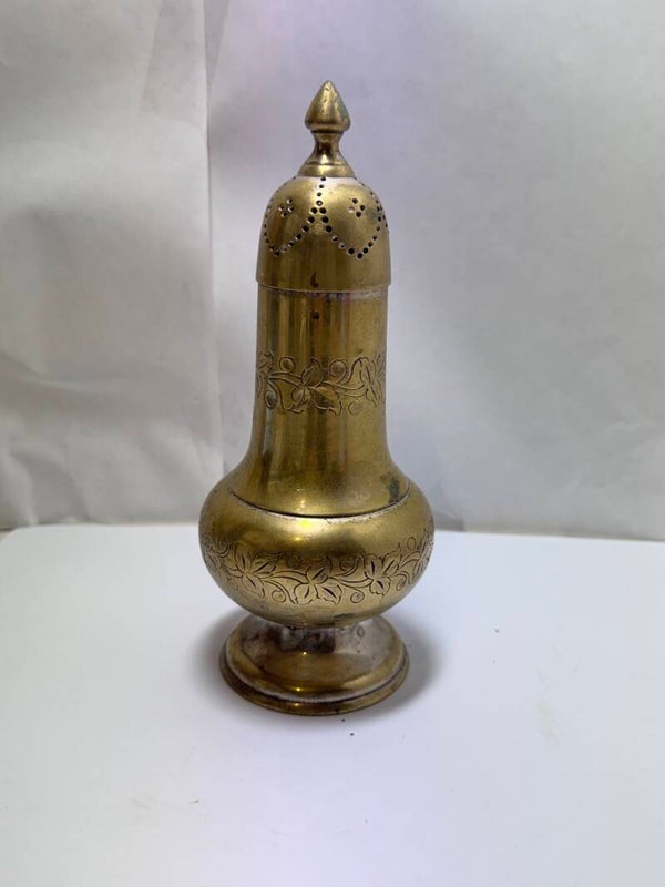 Sugar Sifter Shaker Vintage England Silver Plated Metal EPNS 228g 6" Large