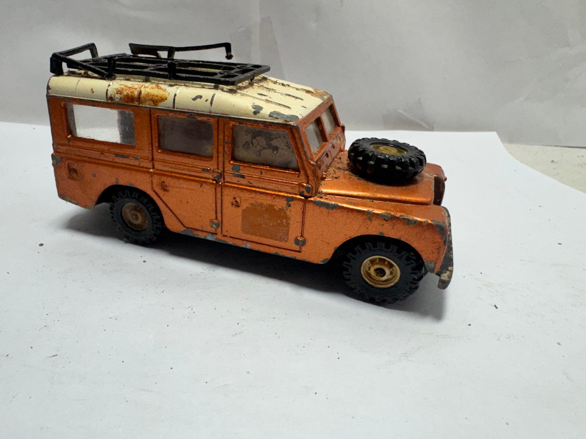 Vintage Corgi Land Rover 109 WB Diecast Toy Car Spares Or Repair