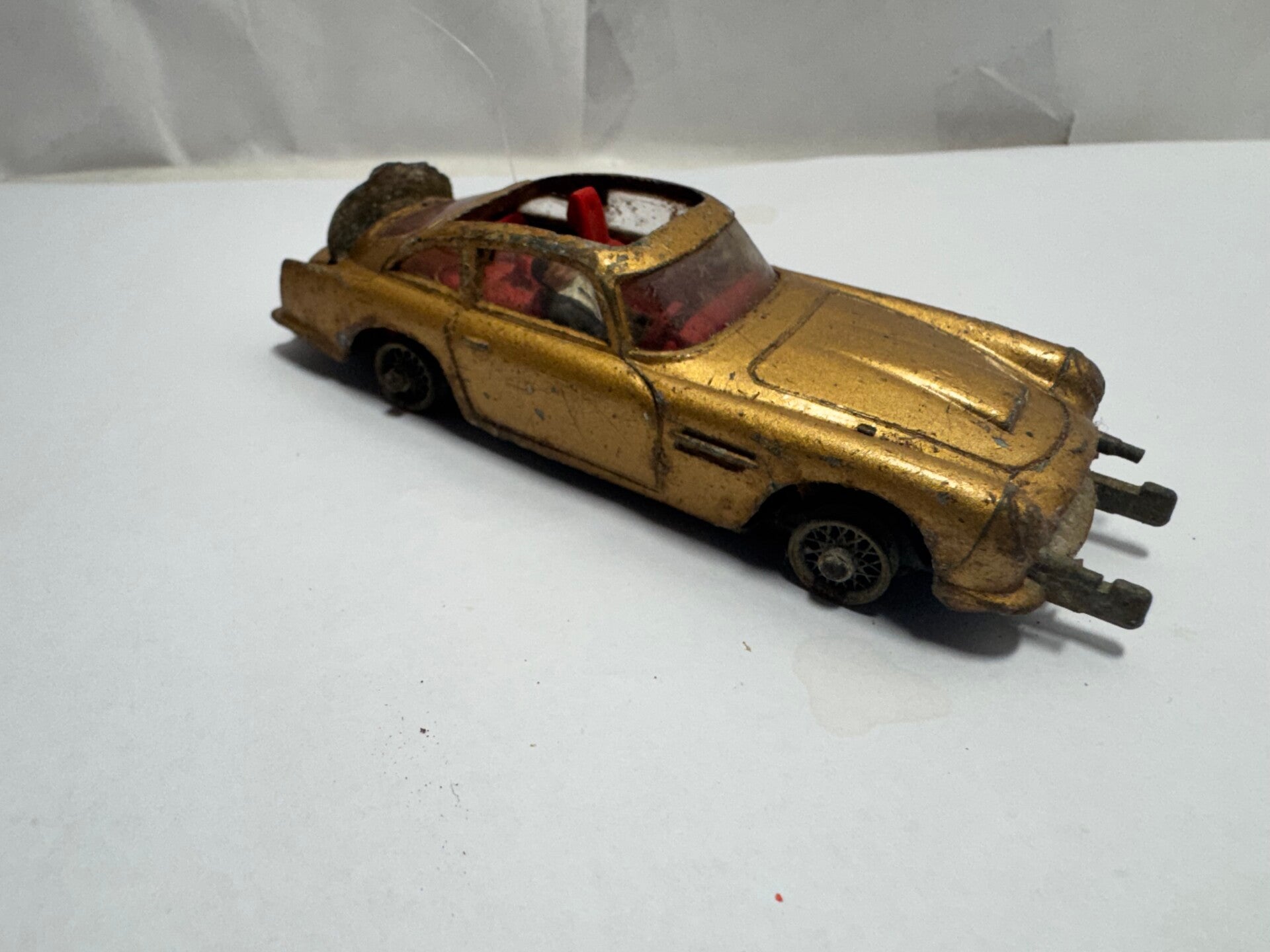 Vintage Corgi 261 James Bond Aston Martin DB5 Goldfinger Wire Wheel Original