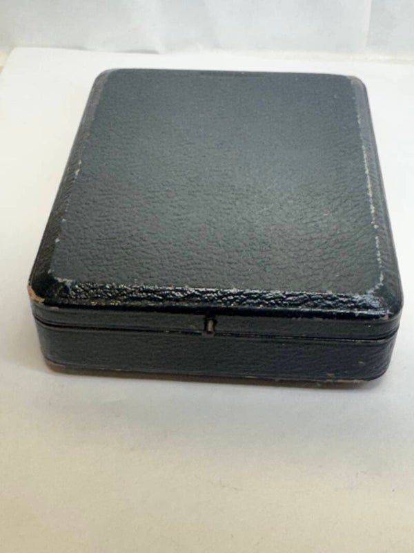 Antique J.W. Cassidy Worcester Jewellery Presentation Box Velvet Lined Case