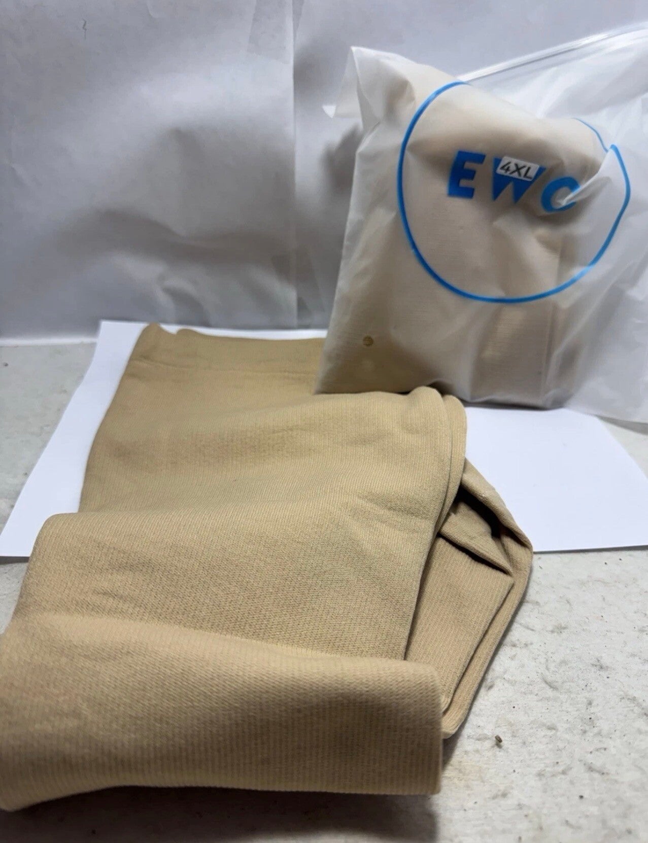 One Pair Ewc 4 XL leg Compression Stockings  New Sealed