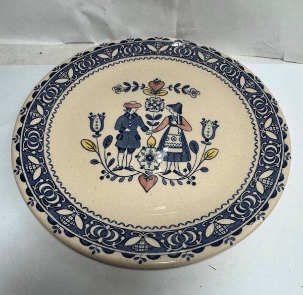 Vintage Johnson Brothers Flowers And Hearts 8” Side Plate Made In England