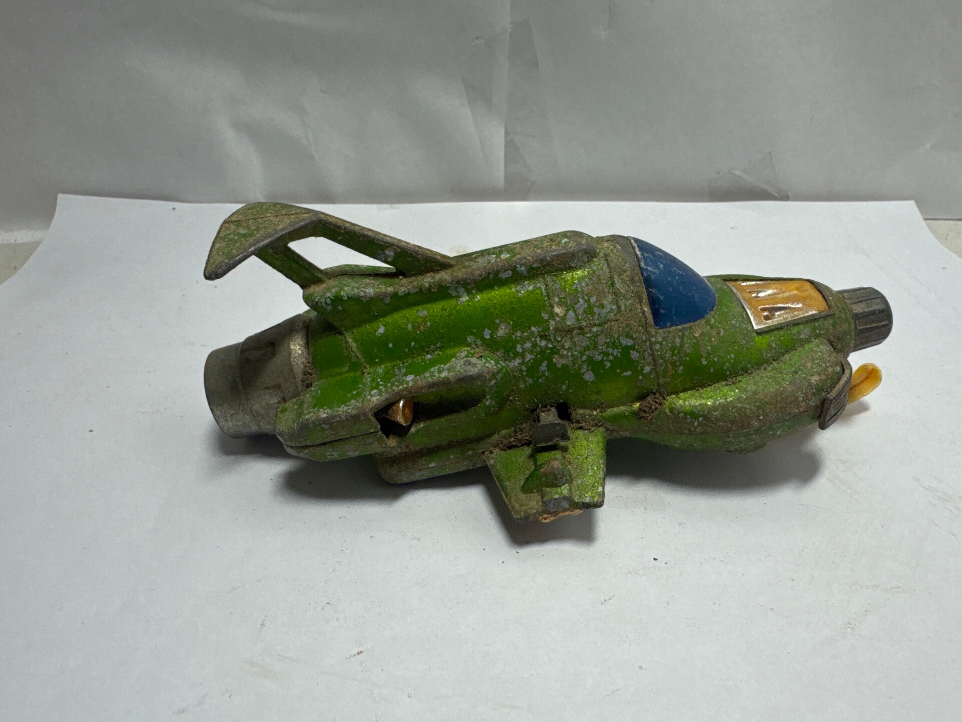 vintage dinky toys 351 ufo interceptor Unrestored Launch Mechanism Working