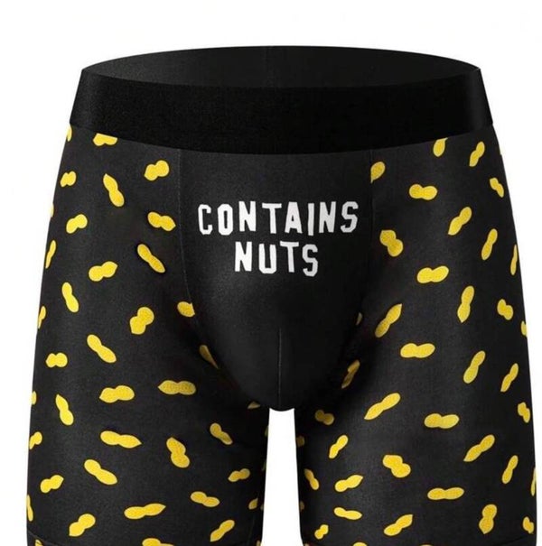 Mens novelty boxer shorts peanuts design fashionable.breathable.comfortable