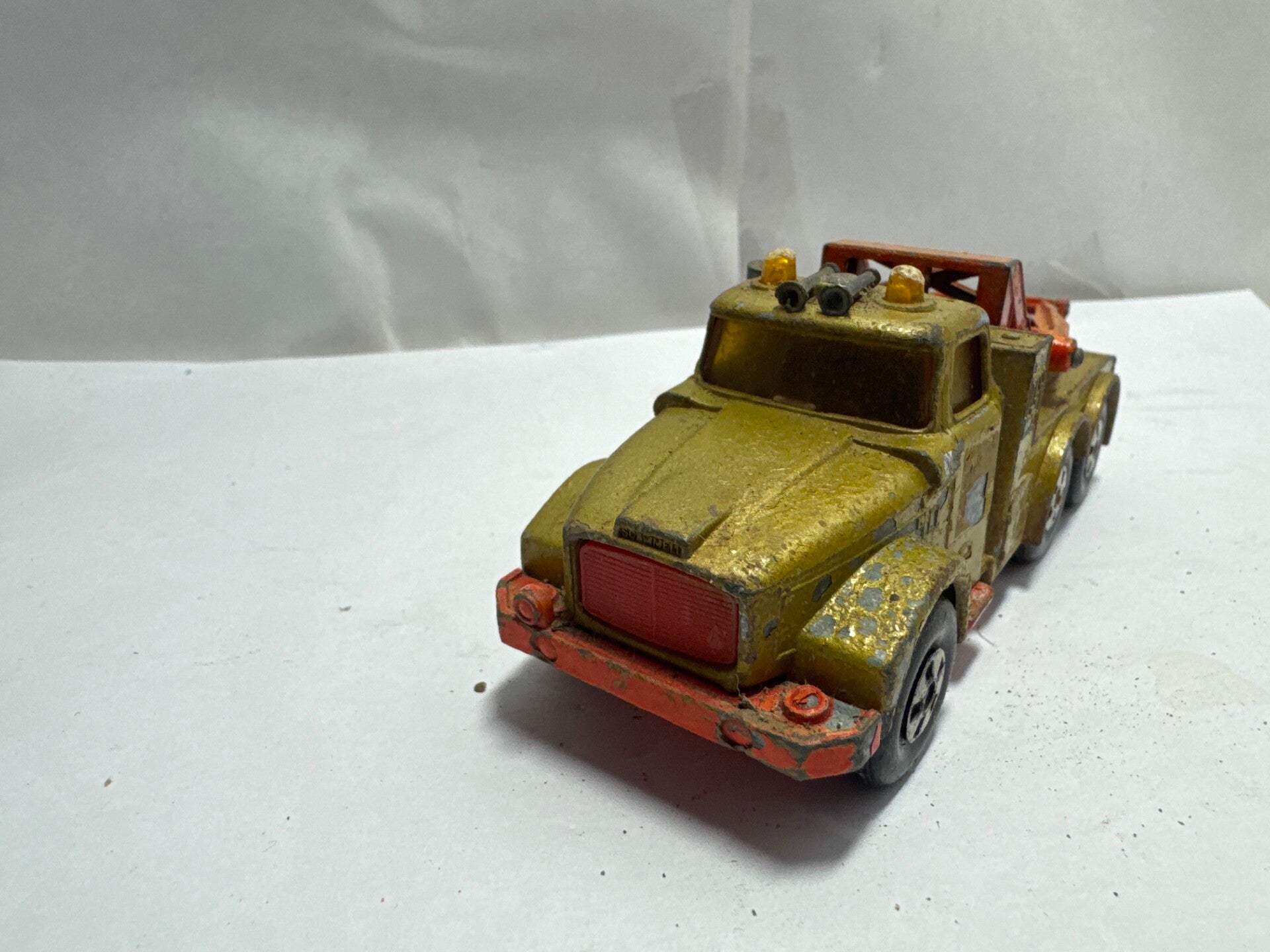 Vintage Matchbox No69 Scammell Heavy Wreck Truck Lesney England Tow Toy