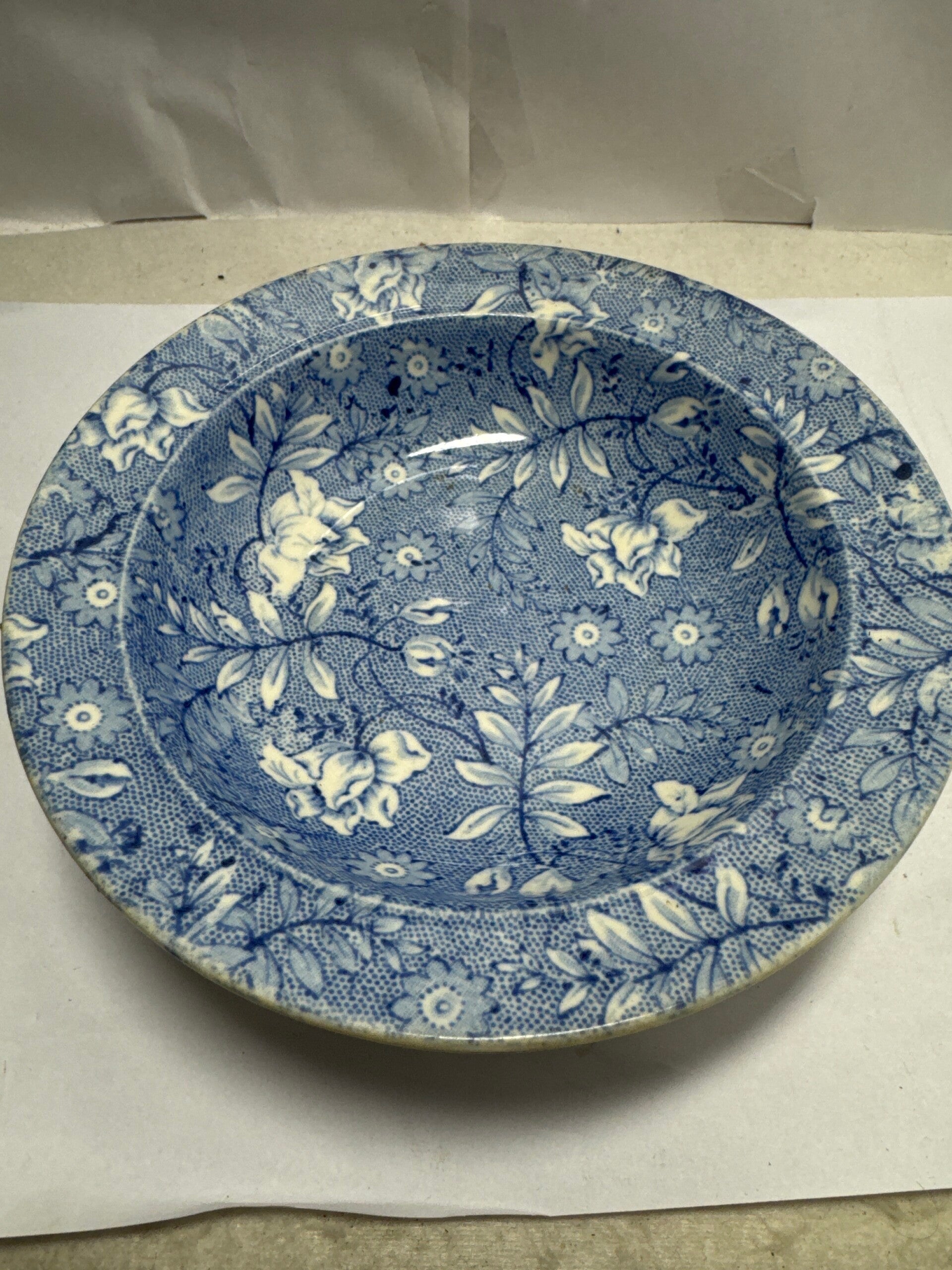 vintage blue & white transferware – Royal Tudor Ware Plates Set Of Four
