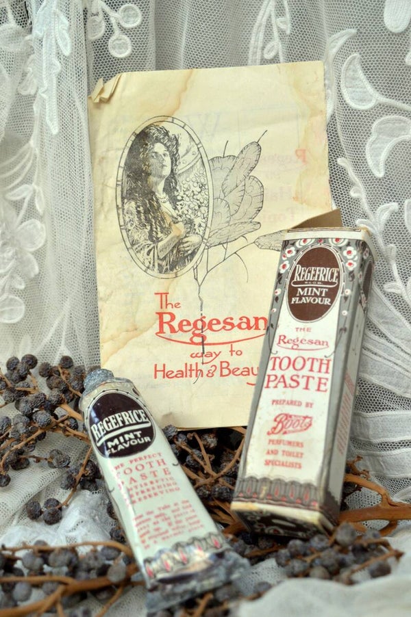 Vintage tube Regesan tandpasta