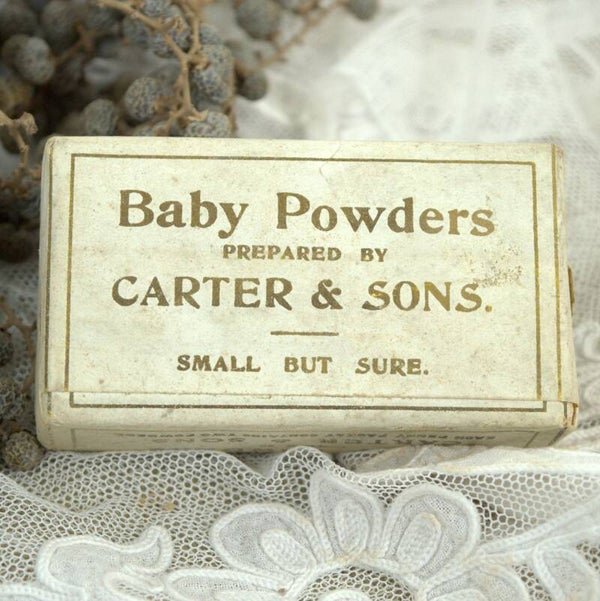 Brocante pakje babypoeder