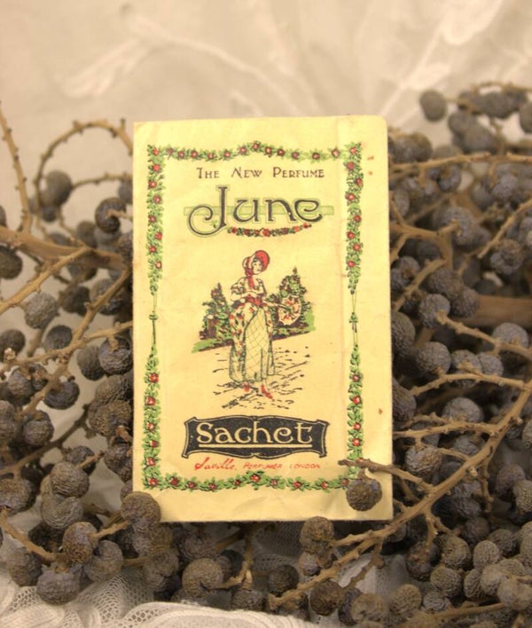 Vintage geurzakje van  het parfum June
