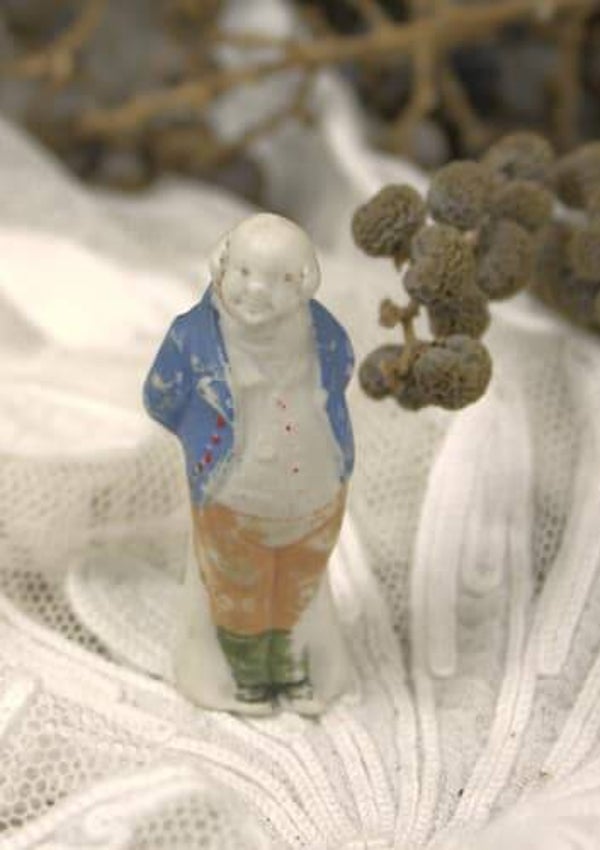 Antiek Staffordshire Toby beeldje